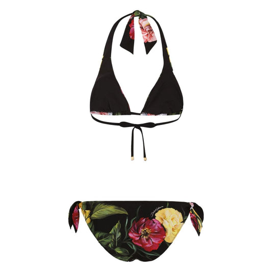 Dolce & Gabbana floral print bikini set Beachwear & underwear Dolce & Gabbana Tan
