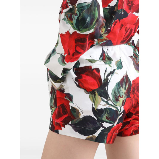 Dolce & Gabbana rose print cotton shirts Short trousers Dolce & Gabbana Dark Slate Gray
