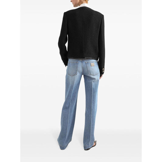 Dolce & Gabbana loose denim jeans with broken crease Jeans Dolce & Gabbana Dark Slate Gray