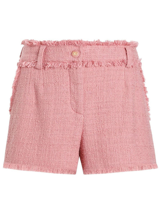 Dolce & Gabbana Shorts in tweed Rachel Short trousers Dolce & Gabbana Tan