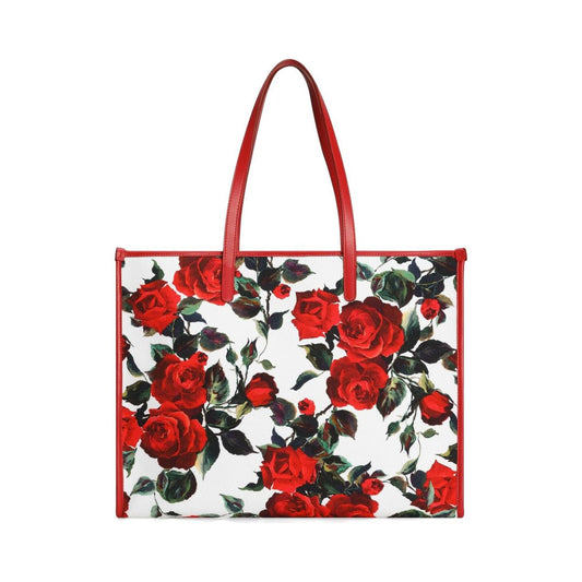 Dolce & Gabbana Large Printed Tote Bag Shopper Dolce & Gabbana Dark Slate Gray