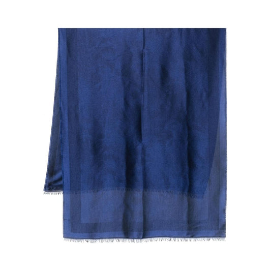 Emporio Armani Scarfs Blue Scarves Hats & Gloves Emporio Armani Dark Slate Gray
