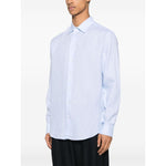 Emporio Armani logo-embroidered long-sleeve shirt 01SM0L010F9700-P25