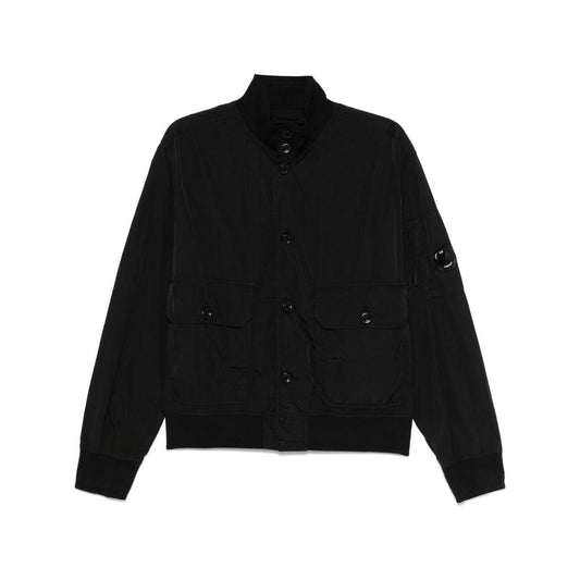 C.P. Company C.P.Company Coats Black Jackets C.P. Company Black