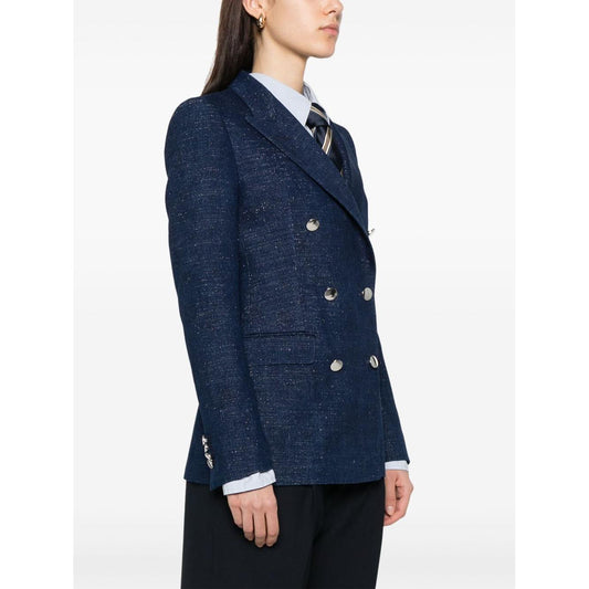 Tagliatore Jackets Blue Jackets Tagliatore White Smoke