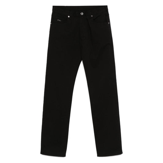 Emporio Armani Slim-fit jeans with logo badge Jeans Emporio Armani Black