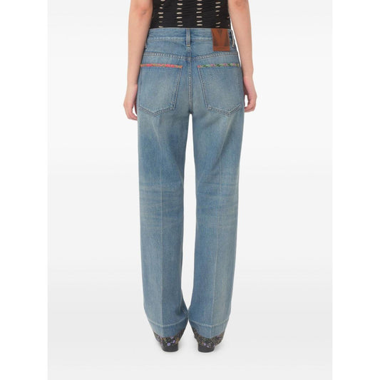 Valentino Jeans Blue Jeans Valentino White Smoke