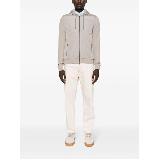 Herno Coats Dove Grey Jackets Herno White Smoke