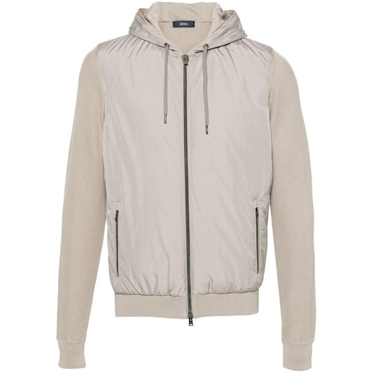 Herno Coats Dove Grey Jackets Herno Gray