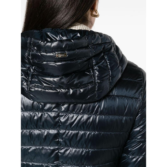Herno Coats Blue Jackets Herno Black