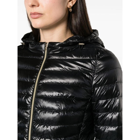 Herno Coats Black Jackets Herno Black