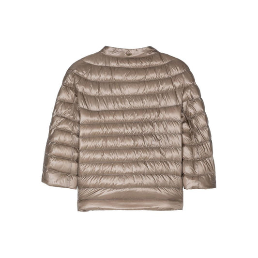Herno Jackets Dove Grey Jackets Herno Rosy Brown