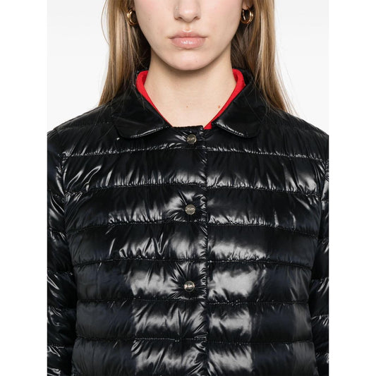 Herno Coats Black Jackets Herno Light Gray