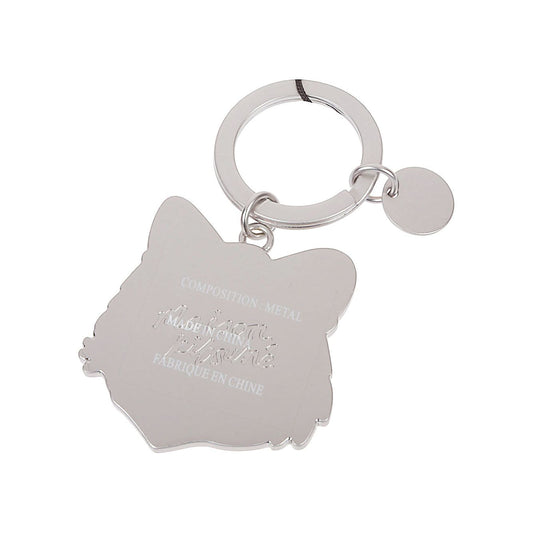 MAISON KITSUNE' Keychains Yellow Small Leather Goods Maison Kitsune Gray