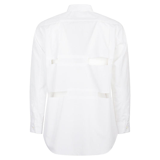 Comme des Garcons Coats White Jackets Comme Des Garcons White Smoke