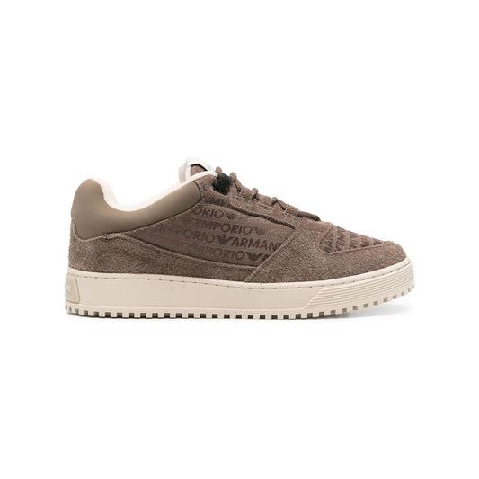 Emporio Armani Sneakers Brown Sneakers Emporio Armani Dim Gray