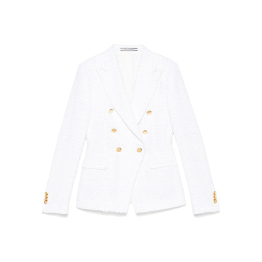 Tagliatore Jackets White Jackets Tagliatore White Smoke
