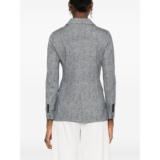 Circolo 1901 Jackets Blue Jackets Circolo 1901 White Smoke