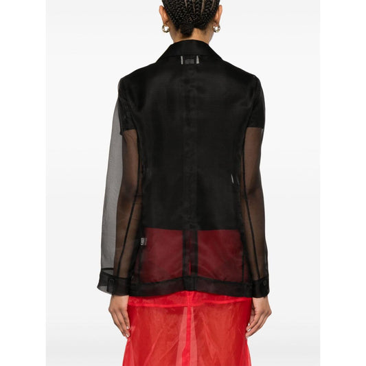 Forte Forte Jackets Black Jackets Forte Forte White Smoke