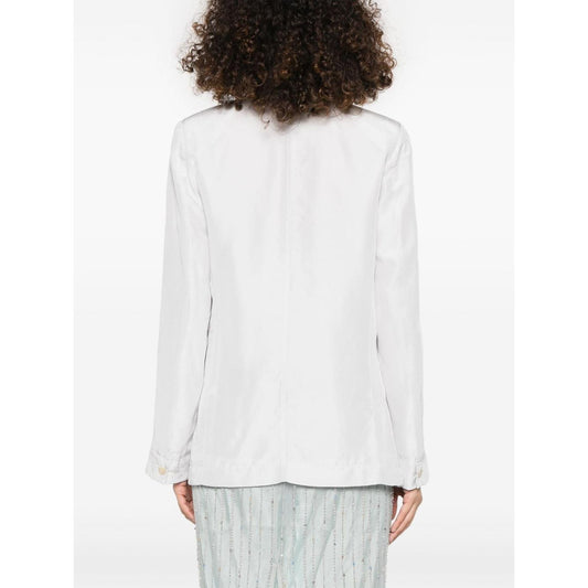 Forte Forte Jackets Light Grey Jackets Forte Forte White Smoke
