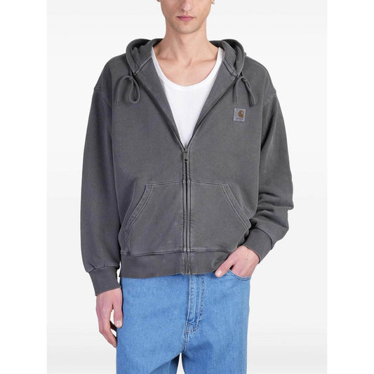 CARHARTT WIP MAIN Sweaters Grey Topwear Carhartt Wip Main White Smoke