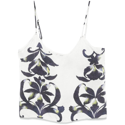 Forte Forte Top White Topwear Forte Forte Lavender