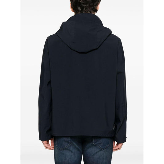 EMPORIO ARMANI CAPSULE Coats Blue Jackets Emporio Armani Black