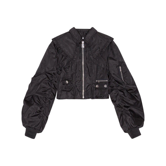 GANNI Coats Black