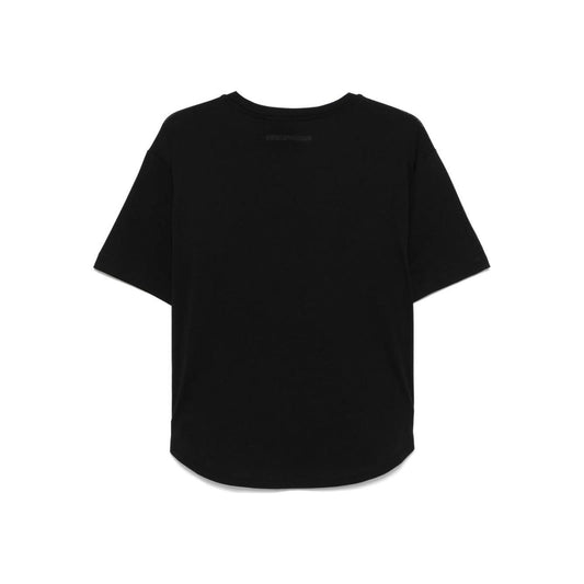 Emporio Armani logo embroidered T-shirt EW001132AF13318UC001-P25