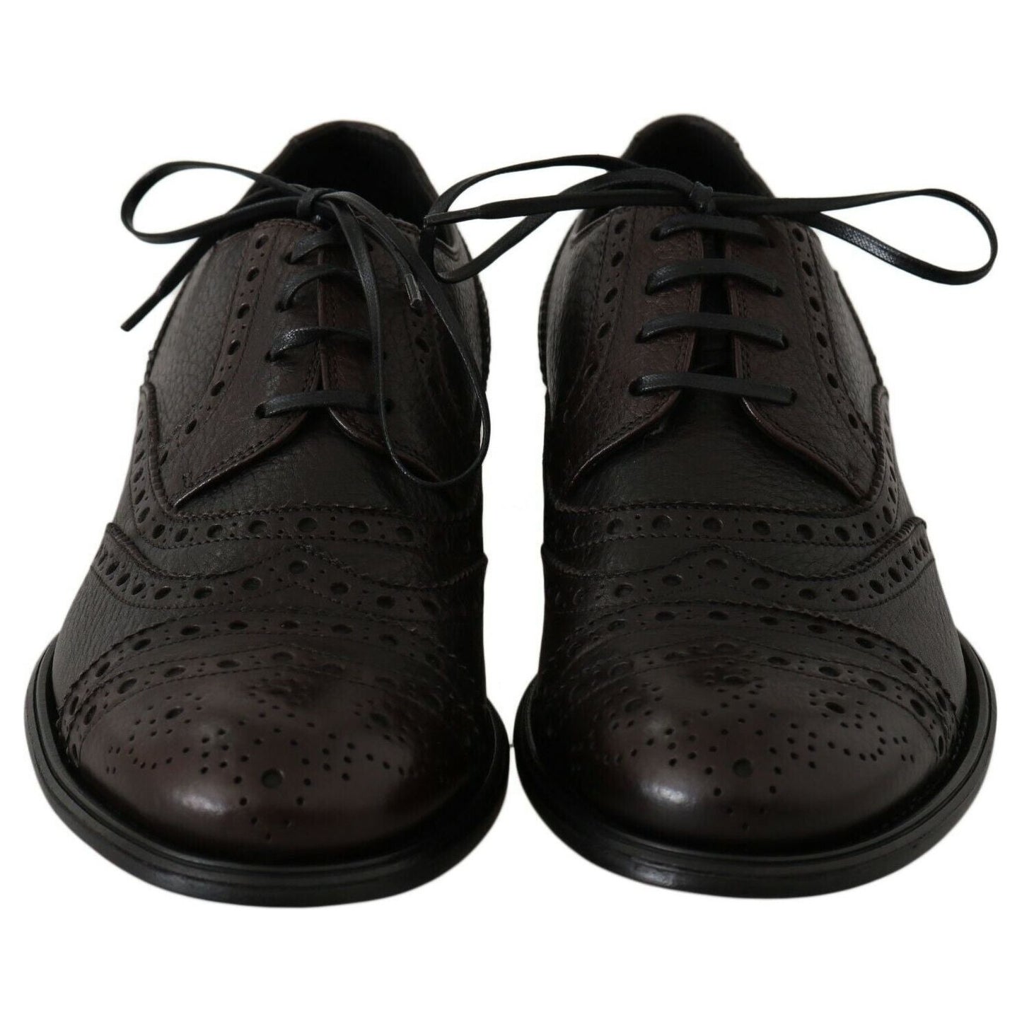 Dolce & Gabbana Brown Leather Wingtip Derby Formal Shoes 1728,67345645728,Brown,Dolce & Gabbana,EU39/US6,Formal - Men - Shoes,Material: 100% Leather,Men,Men - Shoes,New with tags,Oxfords and Derbies - Shoes,Shoes