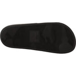 Dolce & Gabbana Black Leather I Love D&G Slides Sandals LA9766- 35