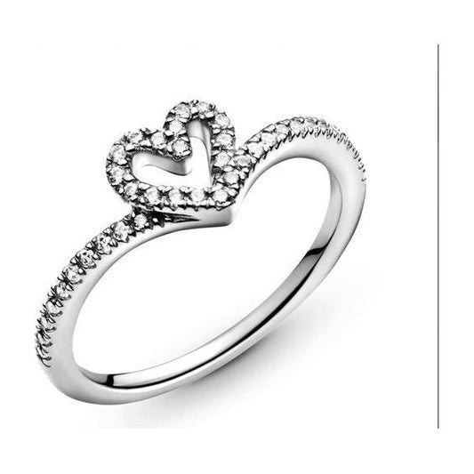 PANDORA JEWELRY Mod. 199302C01-52 Ring PANDORA Light Gray