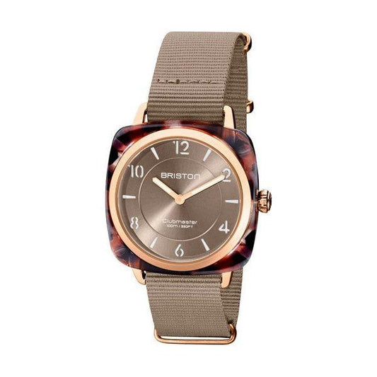 BRISTON WATCHES Mod. 21536.PRA.UBR.30.NT WATCHES BRISTON Dim Gray