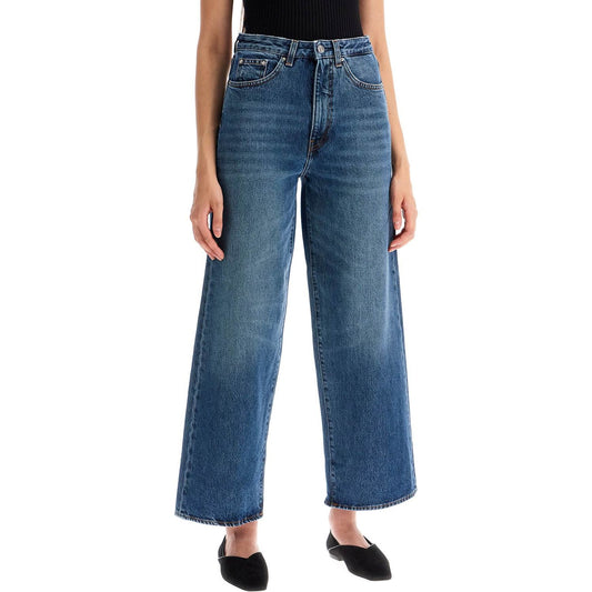 Toteme cropped flare jeans Jeans Toteme Dark Slate Gray