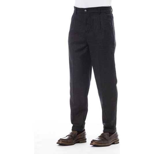 Alpha Studio Trousers Trousers Alpha Studio Dark Slate Gray
