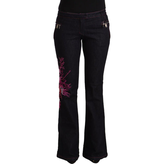 Exte Black Cotton Stretch Mid Waist Cotton Flared Denim Jeans 1728,67345645728,Black,Clothing,Exte,Flared Jeans - Jeans Denim - Clothing,IT42|M,IT44|L,Jeans & Pants - Women - Clothing,Jeans Denim - Clothing,Material: 98% Cotton 2% Elastane,New with tags,W
