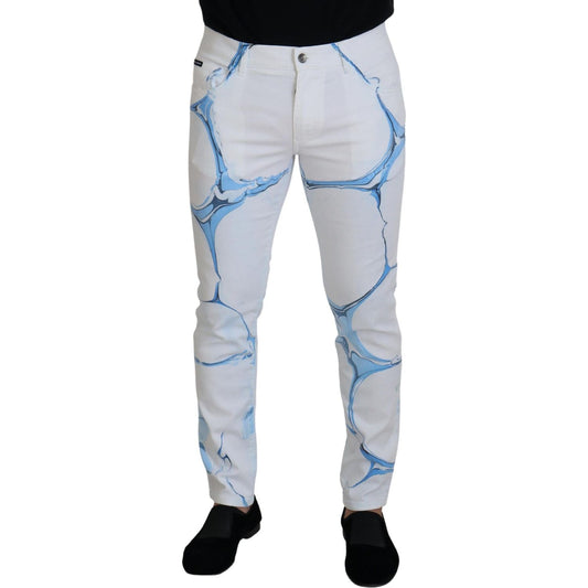 Dolce & Gabbana Elegant Slim Fit Casual Jeans Dolce & Gabbana Gray