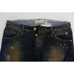 Acht Elegant Straight Fit Men's Denim Jeans Acht Light Gray