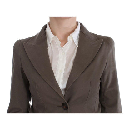 BENCIVENGA Beige Wool Cotton Suit 1728,20% Cotton,67345645728,Beige,BENCIVENGA,Clothing,IT40 | M,IT48 | XL,Material: 80% Wool,New with tags,Suits & Blazers - Clothing,Suits & Blazers - Women - Clothing,Two-Piece Suits - Suits & Blazers - Clothing,Women,Wo
