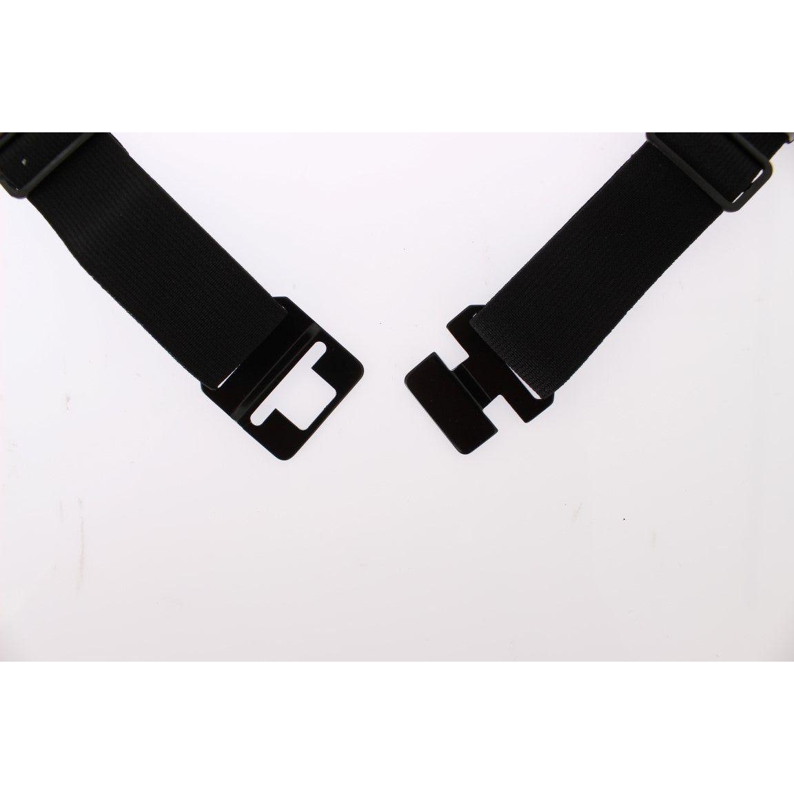 Dolce & Gabbana Silver Wide Belt Silk Cummerbund