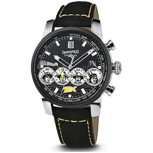 EBERHARD Mod. 4 TEX WILLER CHRONO LIMITED EDITION WATCHES EBERHARD Light Gray