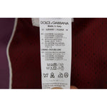 Dolce & Gabbana Purple Cashmere Slim Fit Blazer Jacket SIG50054-1