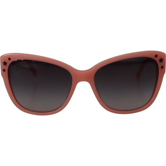 Dolce & Gabbana Pink Acetate Frame Stars Embellishment DG4124 Sunglasses
