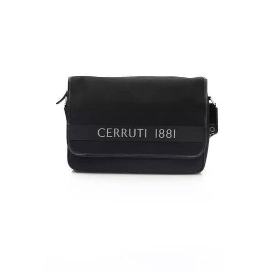 Cerruti 1881 Black Nylon Women Crossbody Bag
