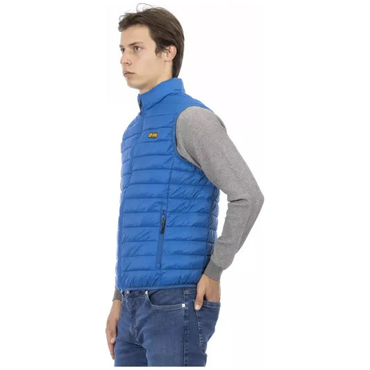 Ciesse Outdoor Blue Polyester Men Sleeveless Jacket Ciesse Outdoor Steel Blue