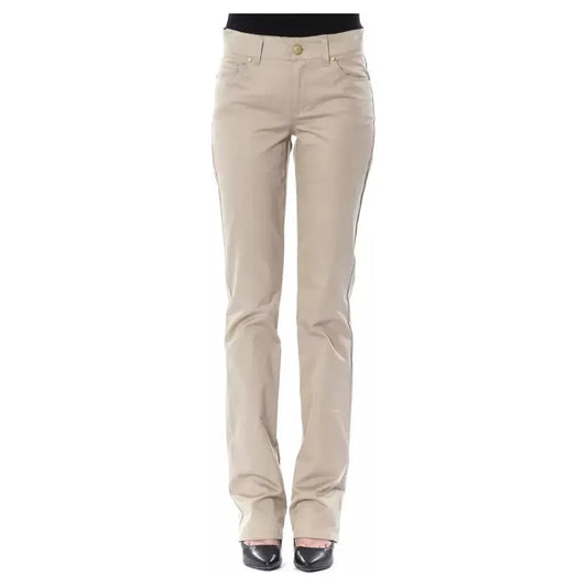 BYBLOS Beige Cotton Women Pant 1728,67345744032,Beige,BYBLOS,Casual Pants - Pants - Clothing,Clothing,Jeans & Pants - Women - Clothing,New with tags,Pants - Clothing,W28,W29,W30,Women,Women - Clothing