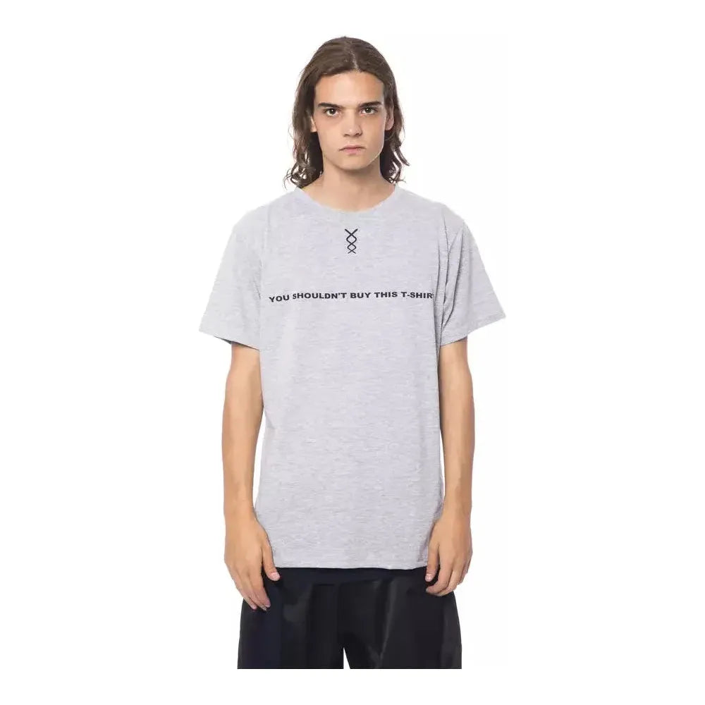 Nicolo Tonetto Gray Cotton Men T-Shirt 1728,67345744032,Clothing,Gray,M,Men,Men - Clothing,New with tags,Nicolo Tonetto,T-Shirts - Clothing,T-Shirts - Men - Clothing,T-Shirts - T-Shirts - Clothing