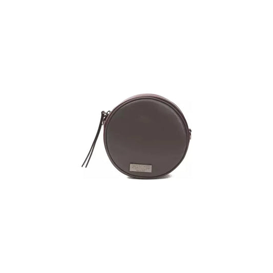 Pompei Donatella Chic Burgundy Small Oval Crossbody Bag Pompei Donatella Dark Slate Gray