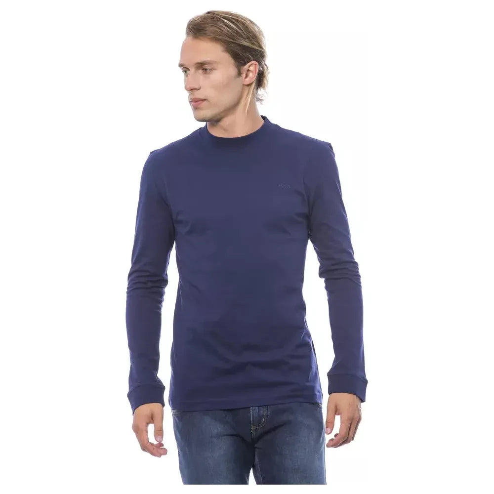 Verri Blue Cotton Men's Sweater