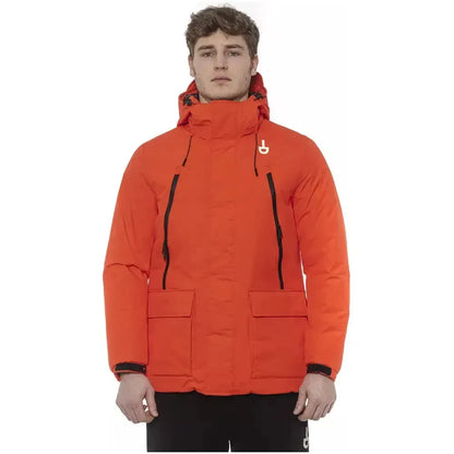 Tond Red Polyester Men's Jacket